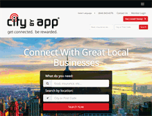 Tablet Screenshot of citybyapp.com